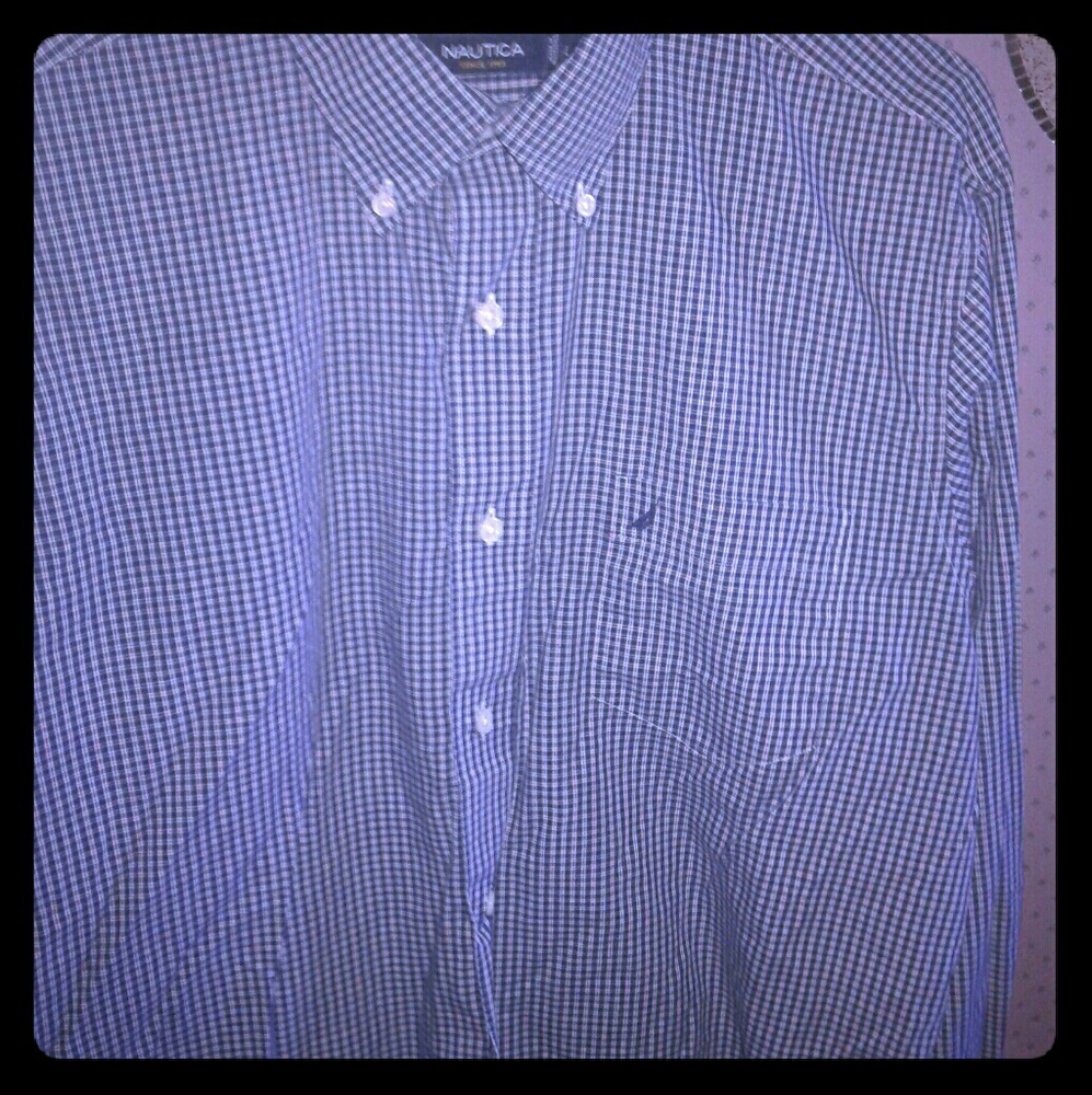 Long Sleeve Nautica Dress Shirt